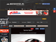 Tablet Screenshot of motofotos.pl